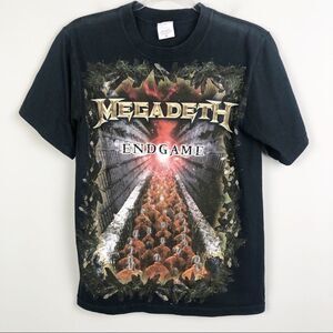 MEGADETH | 2009 End Game Tour Band Graphic Short Sleeve Tee Unisex Size Small